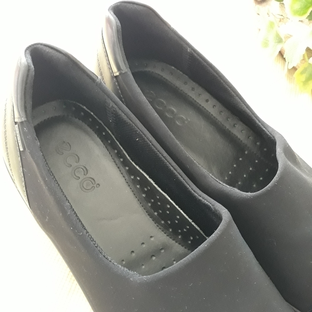 Ecco soft shock point black women's shoes size 41 - Picture 7 of 8